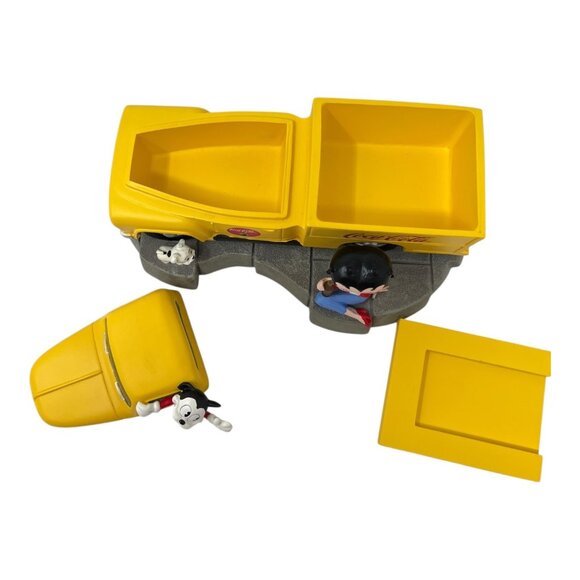 2000 Coca-Cola Betty Boop 1956 Yellow BoxTruck Figurine Decor Pudgy Vandor - Picture 9 of 16